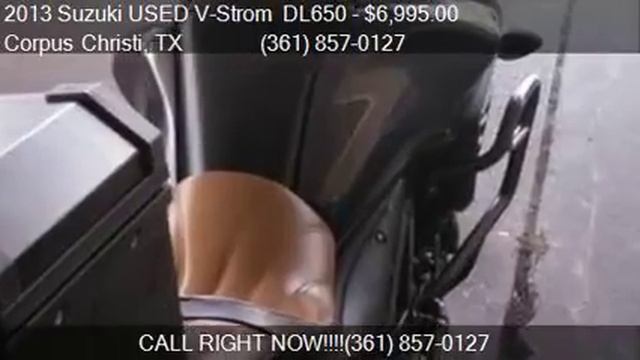 2013 Suzuki USED V-Strom DL650 for sale in Corpus Christi, смотреть онлайн