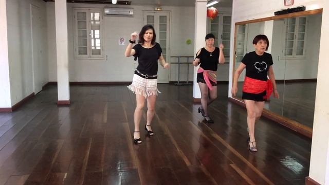 Sambarito Line Dance (Demo & teach) смотреть онлайн