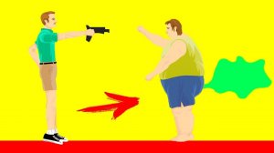 БАБКА ОЧЕНЬ ИСПУГАЛАСЬ! САМЫЙ ДИКИЙ ВЫСТРЕЛ! ПРОШЕЛ УГАРНЫЙ УРОВЕНЬ В ХЭППИ ВИЛС (Happy Wheels)