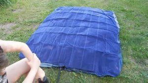 ОБЗОР НАДУВНОГО МАТРАСА "INTEX"(152х203х25 см)из МАГАЗИНА "ПОРЯДОК"!