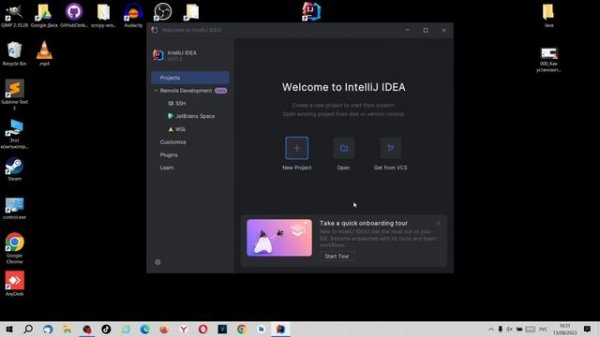 Основы Java. Урок 001. Первый запуск IntelliJ IDEA.