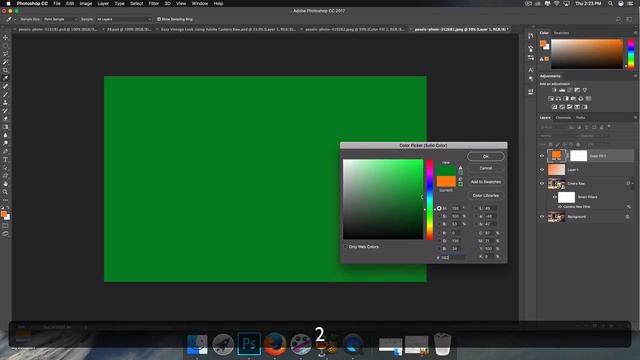 How To Create A Vintage Look Using Camera Raw Filter In Photoshop смотреть онлайн