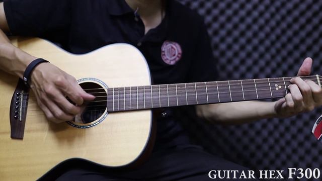 ĐÀN GUITAR HEX F300 - GỖ NGUYÊN TẤM || Minh Phụng Music смотреть онлайн