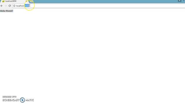 50.Spring Boot Change Default Server Port-Config approach смотреть онлайн