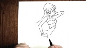 ?как нарисовать винкс? стеллу winx club how to draw Stella