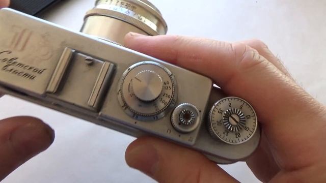 Zorki 4 50 years of Soviet Power USSR Russian 35mm Camera + Industar 50 lens смотреть онлайн