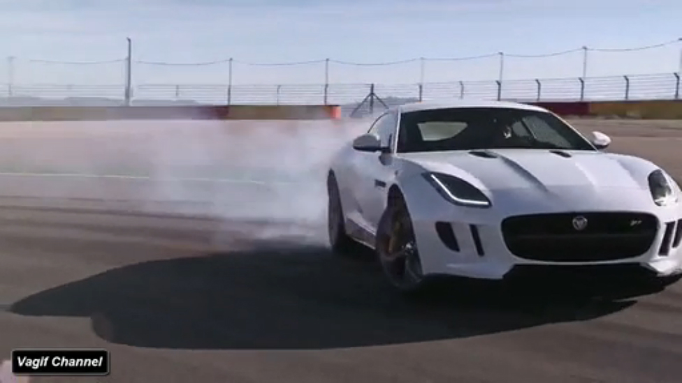 Jaguar F Type R Coupe Drift Vagif Channel смотреть онлайн