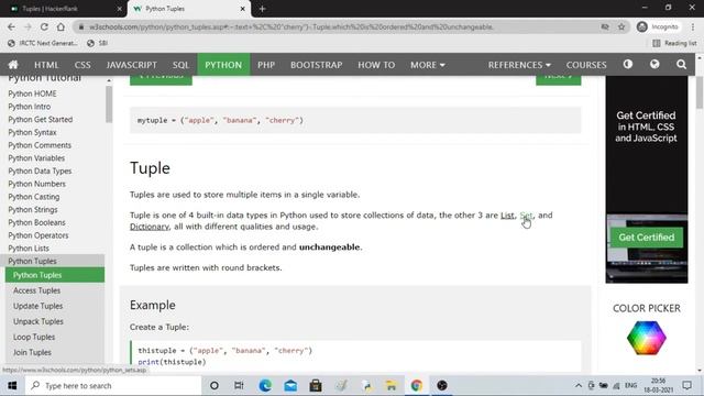 Python Problems #13: Tuples смотреть онлайн