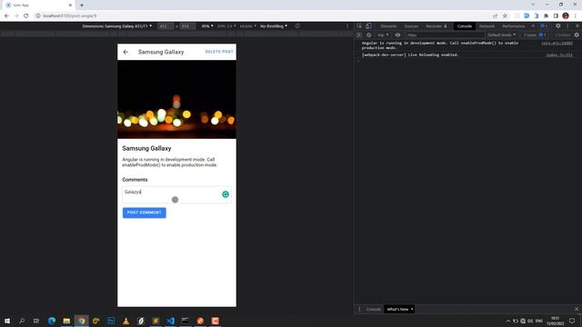 Blog application | IONIC 6, PHP and MySql смотреть онлайн