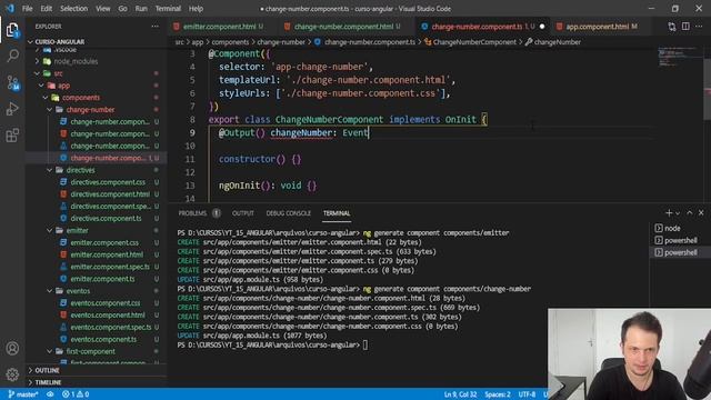 Curso Angular 13: Emitindo eventos - #11 смотреть онлайн