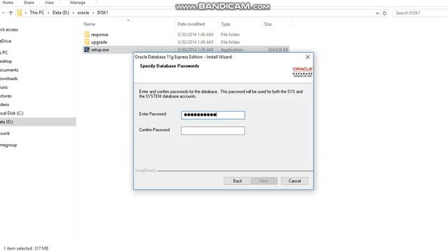 Proses Install Database Oracle 11 G express смотреть онлайн