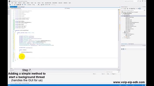 #1 How to develop a softphone by using Ozeki VoIP SIP SDK - Tutorial Part 1 смотреть онлайн