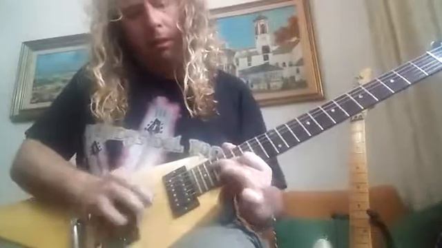 W.A.S.P "Hellion" Randy Piper/Chris Holmes solos performed by Miguel Angel López смотреть онлайн
