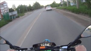 Вечерняя покатушка на китайском эндуро Kayo-T2 250 по Сыктывкару