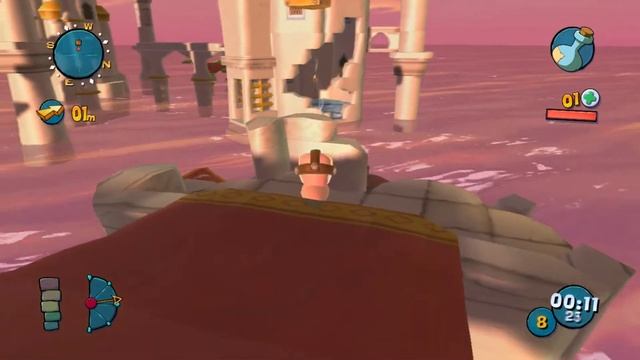 Как пользоваться зельем Икара в игре Worms Ultimate Mayhem? смотреть онлайн