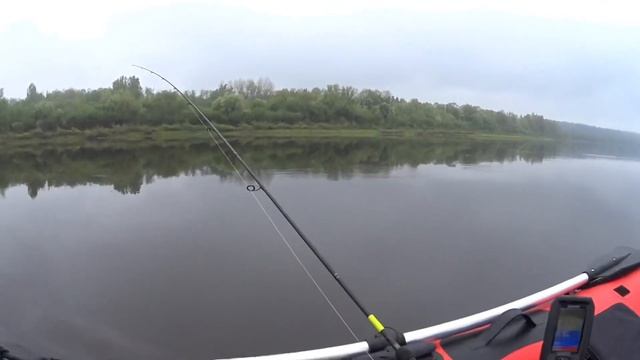 Троллинг на реке. Последняя поклёвка изменила рыбалку?? смотреть онлайн