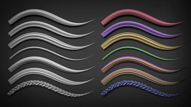 Исправляю 3D модели подписчиков #2 | Как сделать волосы и рендер в ZBrush смотреть онлайн