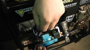 Счетчик моточасов с вольтметром для дизельного генератора