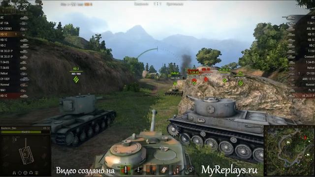 WOT: Жемчужная река - КВ-1С смотреть онлайн