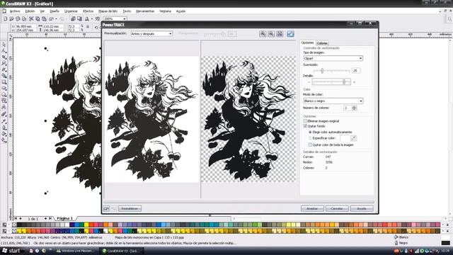 vectorizacion imagenes en corel draw x3 смотреть онлайн