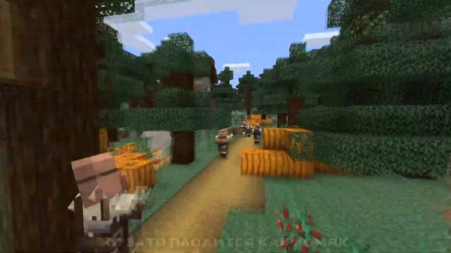 ЖИТЕЛЬ ПОЁТ ЧИКИБАМБОНИ ПЕСНЯ | ВСЕ ВИДЫ | MINECRAFT МУЗЫКА