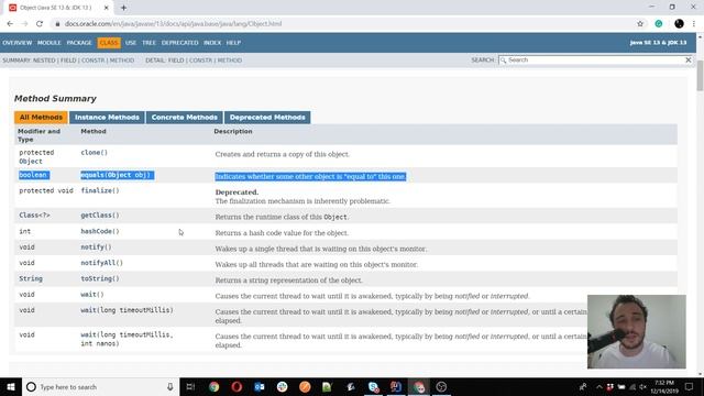 Java Fundamentals - Lesson 27 - Object class смотреть онлайн