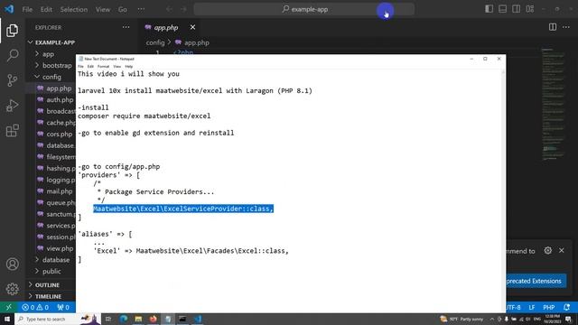 laravel 10 install maatwebsite/excel with Laragon PHP 8 1 смотреть онлайн