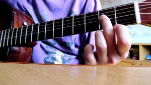 Как играть аккорд Am на гитаре/Как зажимать Аккорд ля минор на гитаре/Аккорды для начинающих