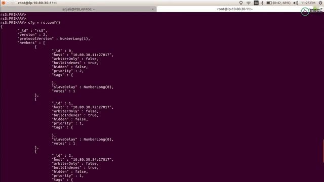Adjust Priority for Replica Set Member in MongoDB смотреть онлайн