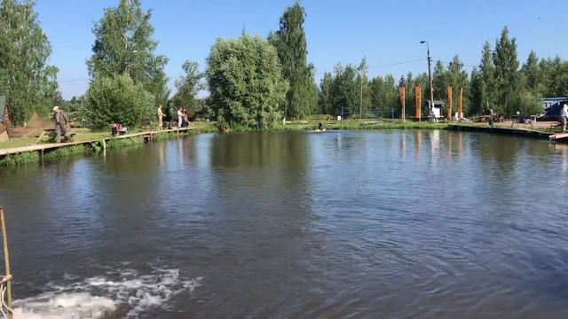 Зарыбление форели, форелевая ловля РК «Фишка» Петряиха смотреть онлайн