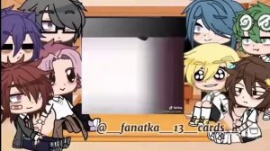 Реакция школьное AU 13 карт на тик ток |•| 13 карт | Земля королей