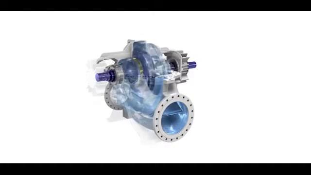 Насосы Sulzer SMD двустороннего всасывания. смотреть онлайн