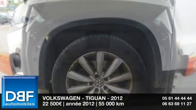 Annonce Occasion VOLKSWAGEN Tiguan 2.0 TDI 140ch FAP BlueMotion Technology Sportline 2012 смотреть онлайн