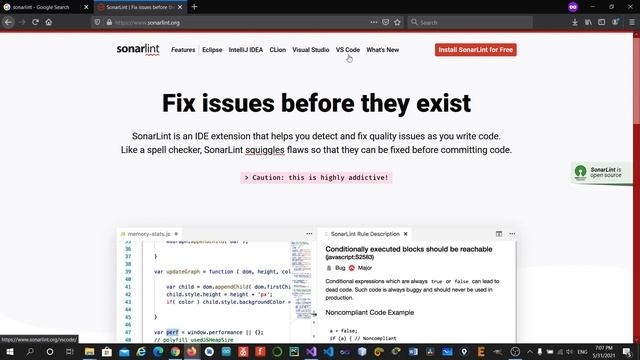 How to add SonarLint into the IDE | Visual Studio | CleanCode | بالعربي смотреть онлайн