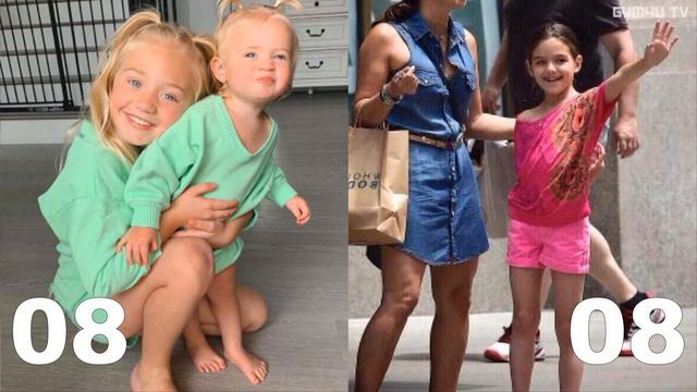 Suri Cruise (Tom Cruise's Daughter) VS Everleigh Rose Transformation ★ From Baby To Now смотреть онлайн