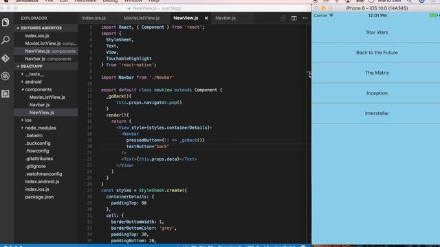 React Native - Parte 8: Componentes y Props смотреть онлайн