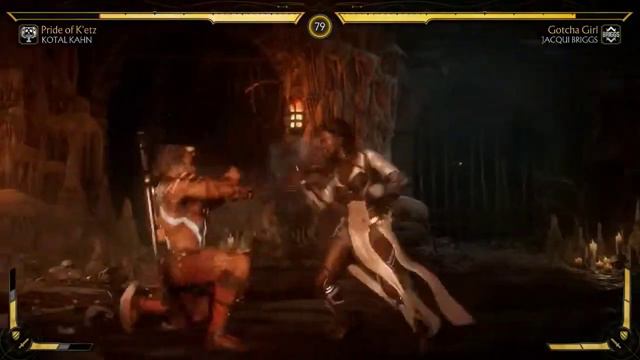 Kotal Kahn vs Jacqui Briggs Mortal Kombat 11 смотреть онлайн
