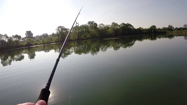 Ловля окуня на спиннинг. Пелагический джиг. Видео отчет от 28.06.2015 смотреть онлайн