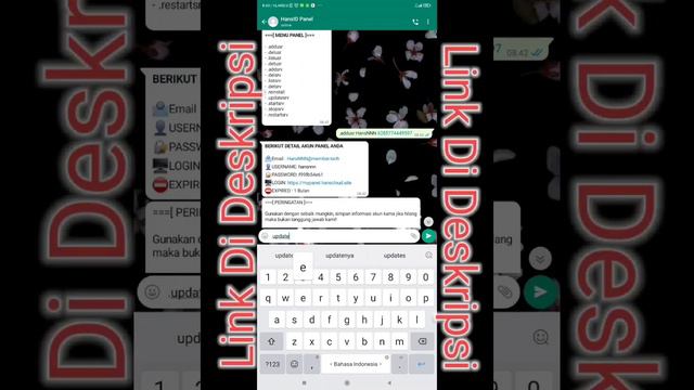 SC BOT AUTO CREATE PANEL | TERBARU 2023 | SCRIPT BOT WHATSAPP TERBARU смотреть онлайн