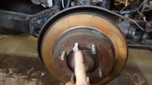 Митсубиси каризма замена ступицы заднего колеса