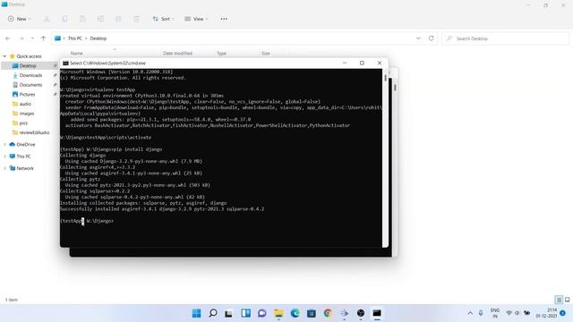 Start Building Your Django Web Application In A Python Virtual Environment | Windows | Linux | Mac смотреть онлайн