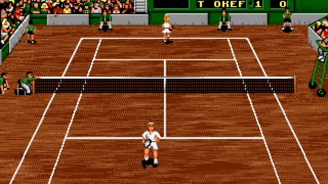Sega Mega Drive: Pete Sampras Tennis смотреть онлайн