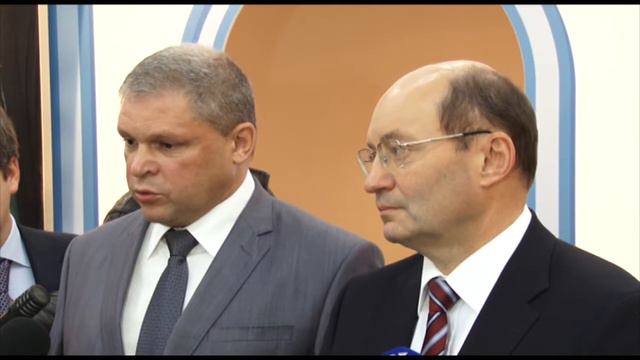 Открытие информационного центра ВСМ Москва-Казань во Владимире. 10 октября 2014 г. смотреть онлайн