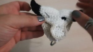 Символ наступающего года.коровы крючком.украшаю тапочки❤