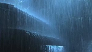 Шум дождя для сна. Мощный шум ливня