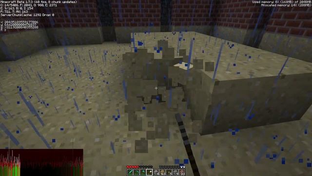 Minecraft Beta 1.7.3 lets play ep.4 building the first floor of my new house смотреть онлайн