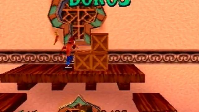 Crash Bandicoot 3: Warped - Level 7: Hang 'em High (Crystal/Clear Gem Get) смотреть онлайн