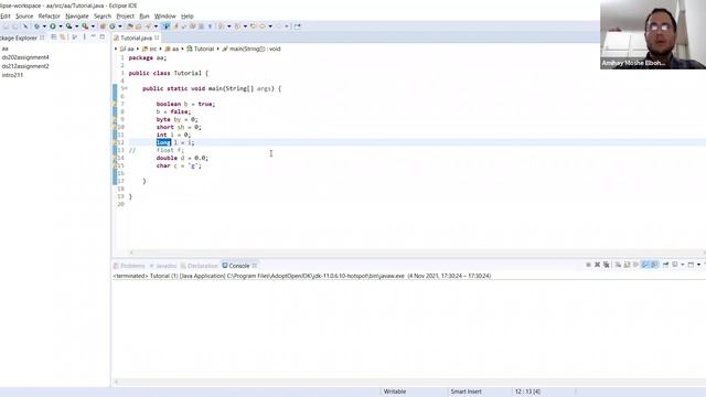 תכנות בג'אווה 13 - טיפוסים - Java programming 13 - types смотреть онлайн