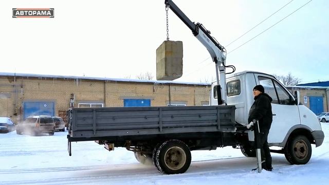 Кран манипулятор на Газель, УАЗ 