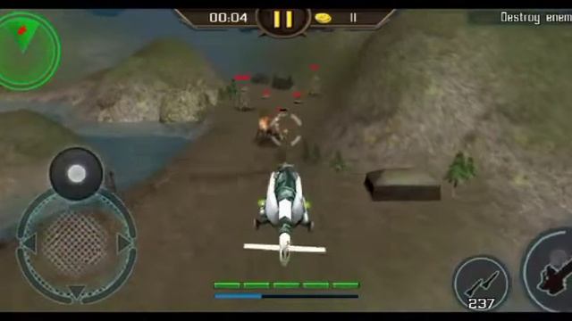 GUNSHIP BATTLE: #Mission_1_Flight_Test Helicopter 3D, смотреть онлайн